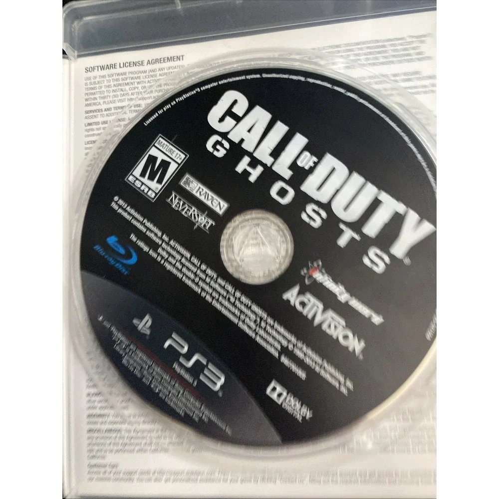Call of Duty: Ghosts (Sony PlayStation 3, 2013) CIB